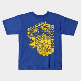 Sri Lanka Cricket The Lions Memorabilia Kids T-Shirt